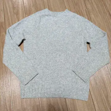 [새상품급] 마가렛호웰 긴팔 니트 울 리브 그레이