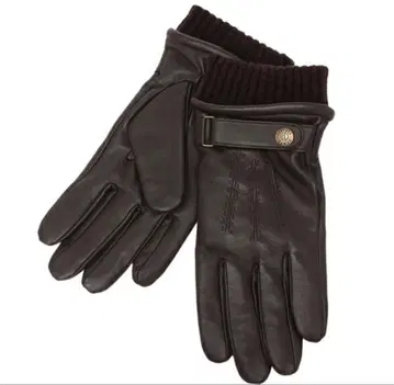 [ 미사용품 ] 덴츠 장갑 헤어 시프 그로브 브라운 남성용 DENTS