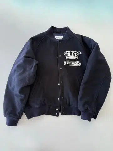 everyone 네이비 XL 바시티 자켓