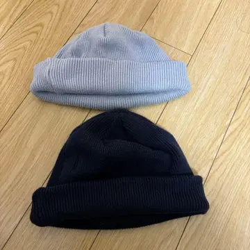 Racal 니트 모자 2색 세트