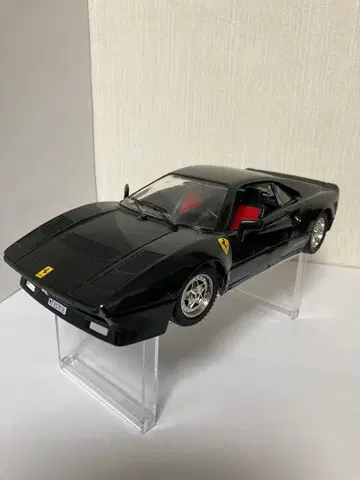 페라리 GTO 블랙 1/18 스케일 미니카