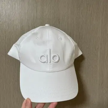 alo 화이트 야구 모자 S/M