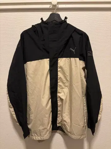 PUMA 폴리에스테르 지퍼 후드티