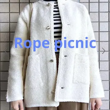 새상품 로페피크닉 니트 자켓 38