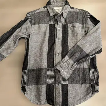 NEUBA 체크 무늬 긴팔 셔츠 S/M/L