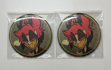 해즈빈 호텔 알래스터 애니메이트 페어 기모노 캔뱃지 2개