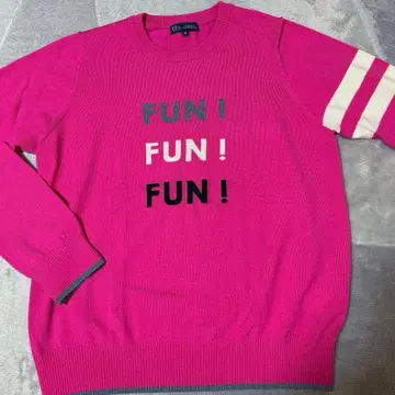 23구 골프 니트 핑크