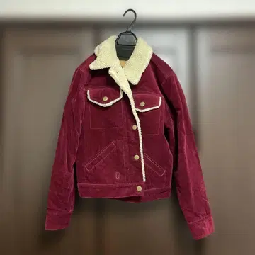 Marc Jacobs 버건디 코듀로이 자켓 M