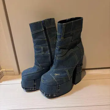 제프리 캠벨 데님 부츠