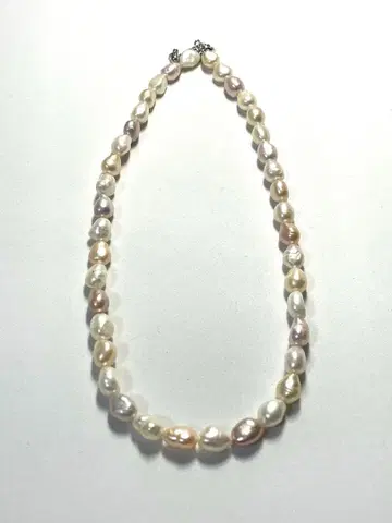 담수 진주 목걸이