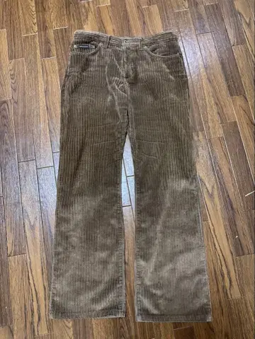 D&G 브라운 코듀로이 구제 의류 00년대 00s