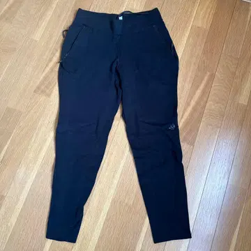 아디다스 스트레치 밑단 지퍼 팬츠 블랙