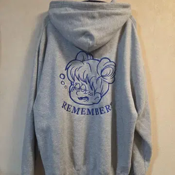 REMEMBER 속기모 후드티
