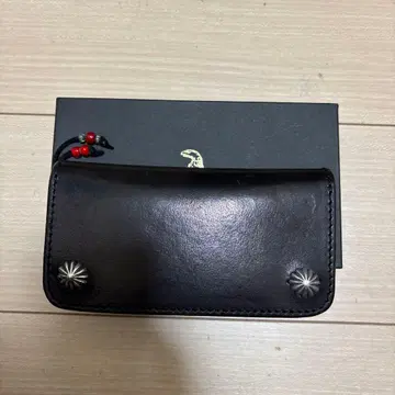 3일간 한정판 가격 인하 LARRY SMITH 블랙 가죽 장지갑