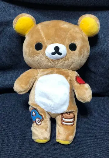 리락쿠마 모으는 봉제 인형 아플리케