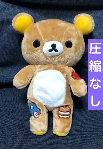 리락쿠마 모으는 봉제 인형 아플리케