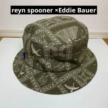 초레어 에디 바우어 레인스푸너 콜라보 올 패턴 햇