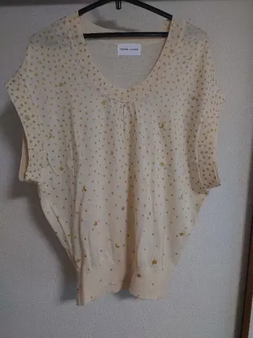 TSUMORI CHISATO 별 패턴 반팔 T셔츠