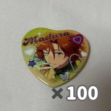앙스타 미케지마 마다라 GIRA 데코 하트 캔뱃지 100개