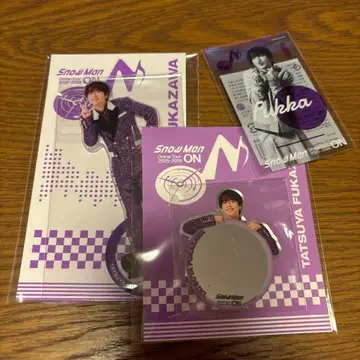 Snow Man 후카사와 타츠야 아크릴 스탠드 세트