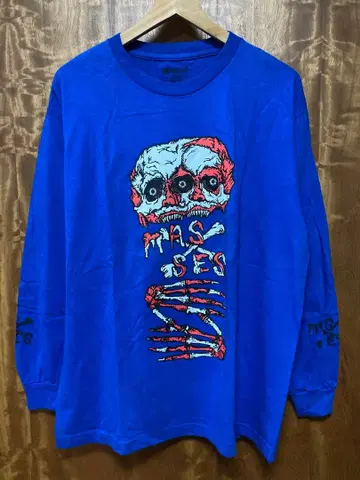 MASSES 마시스 긴팔 T셔츠 파랑 L 텐더 로인 tenderloin