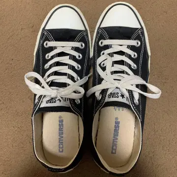 CONVERSE ALL STAR 블랙 스니커즈 26cm
