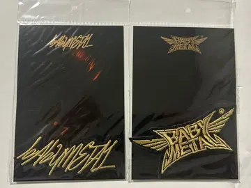 BABYMETAL 스티커 와펜 10종