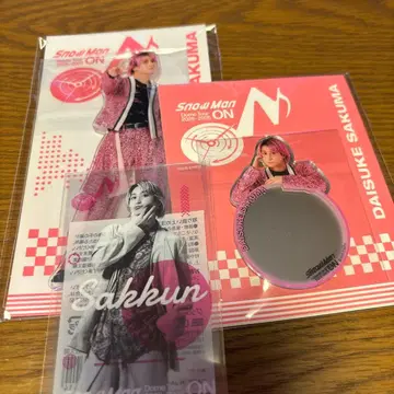 Snow Man 사쿠마 다이스케 아크릴 스탠드 세트