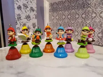 미니미니 페코짱 핸드벨 피규어 8개 세트