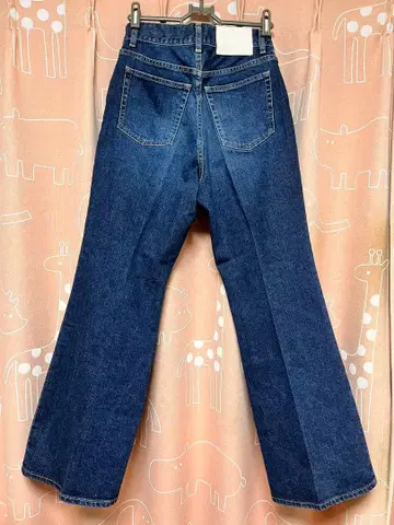 스트레이트 데님 사이즈 36 다크 블루