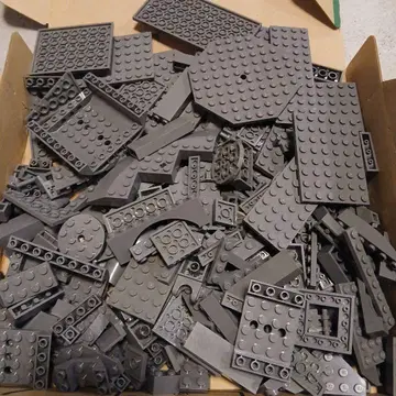17 LEGO 그레이 컬러 부품 묶음 판매