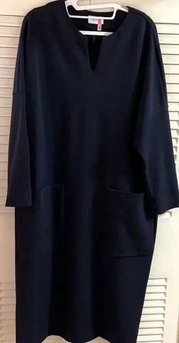 MOGA 롱 원피스 네이비 프리 사이즈