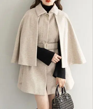 Chico 베이지 케이프 코트 사이즈 FF