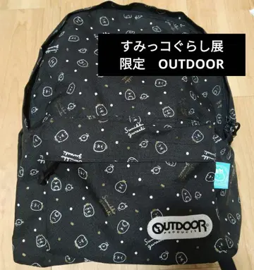스미코구라시전 한정판 OUTDOOR 럭색 블랙