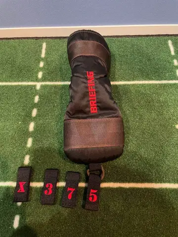 BRIEFING 골프헤드커버 FW 페어웨이 우드용 블랙