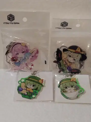 동방Project 코메이지 사토리 코이시 자매 아크릴 키링 세트2