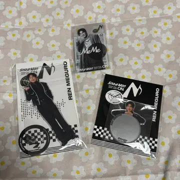 SnowMan ON 메구로 렌 메메 세트