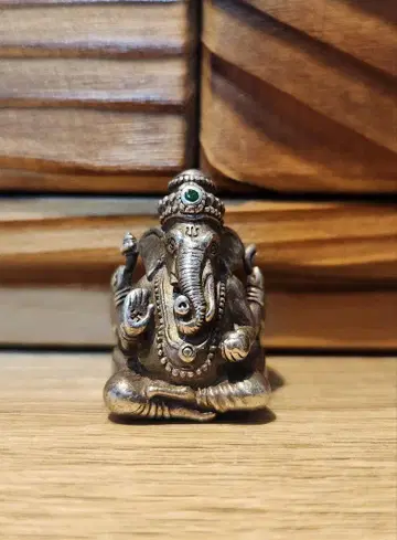 24시까지 한정 가격. 빈티지 FST. 가네샤 실버 액세서리