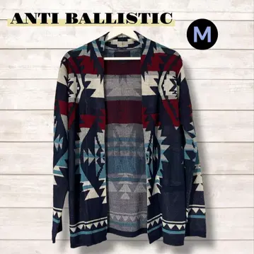 안티발리스틱/ANTI BALLISTIC 네이티브 무늬 가디건 M