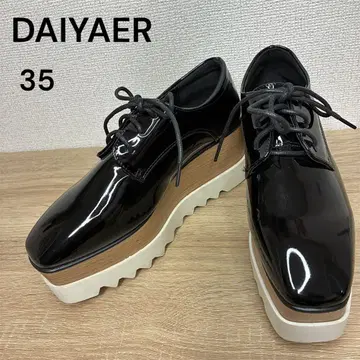 [ DAIYAER ] 통굽 플랫폼 신발 블랙 현행 모델 한국