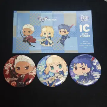 Fate/stay night IC 카드 스티커 캔뱃지