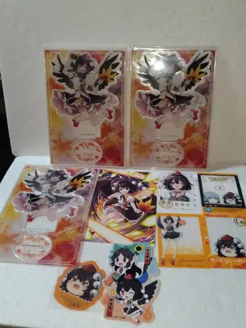 동방Project 사메이마루 분 아크릴 스탠드 & 클리어 카드 등 세트
