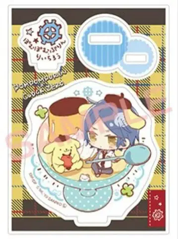 CLOCK ZERO 아크릴 스탠드 하트형 아크릴 키링 리이치로 세트