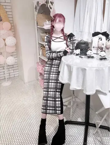 허니뮤우 honeymew 롱 원피스