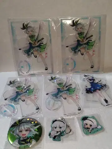 동방Project 콘파쿠 요우무 아크릴 스탠드 등 세트