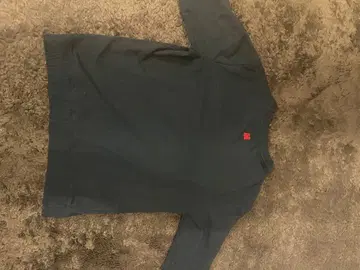 블랙 트레이닝복 빨간색 로고