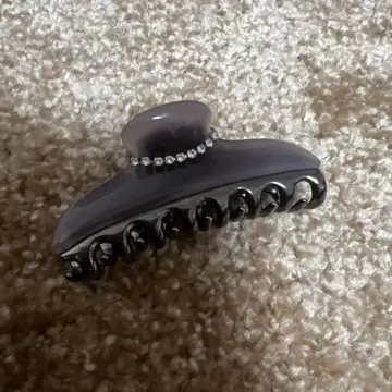 acca M 사이즈 그레이 헤어 클립