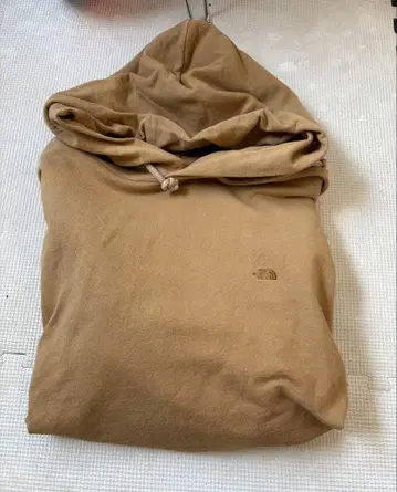 THE NORTH FACE 베이지 후드티 S