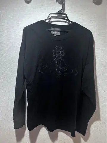 그래픽 프린트 긴팔 티셔츠