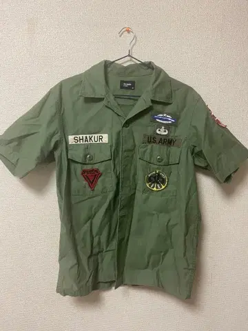 FIELDMAN by EDWIN 반팔 밀리터리 셔츠 M